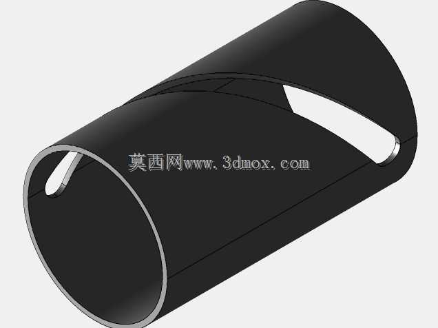 Solidworks中带实体轮廓的扫掠切割