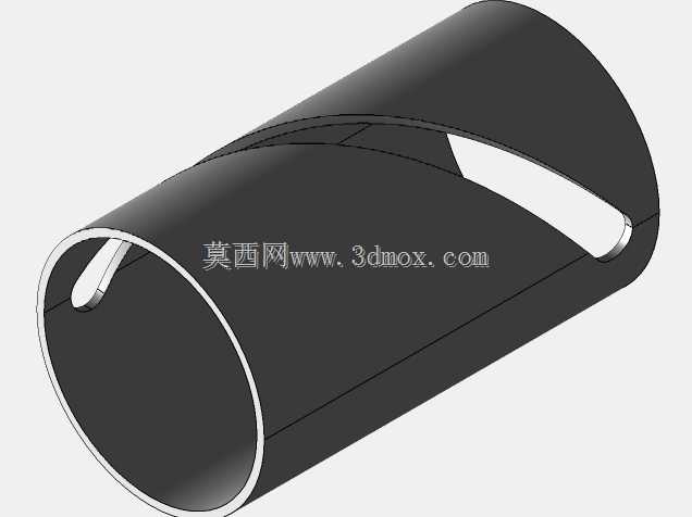 Solidworks中带实体轮廓的扫掠切割