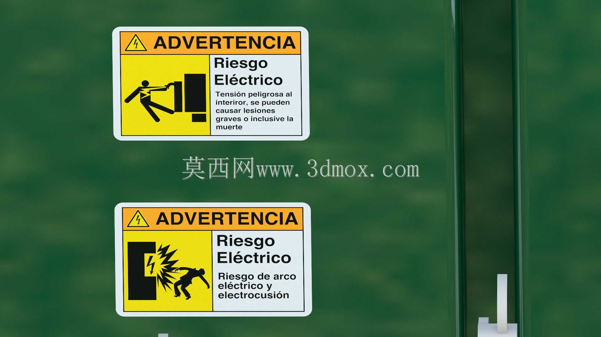 阿尔科电力公司的Se?alización de arco eléctrico-设备ANSI
