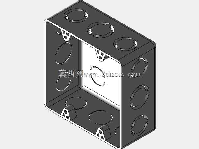 Caja Plástica 4''x 4''(导管)