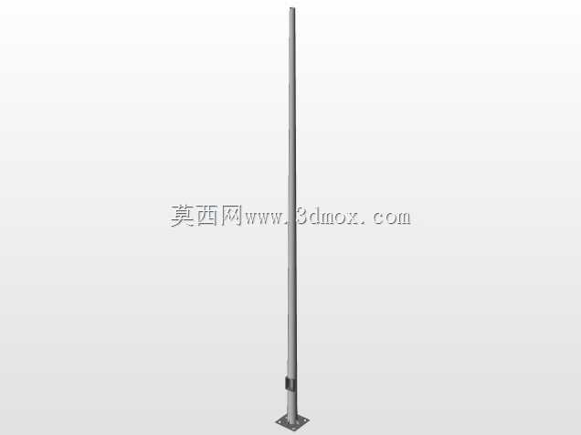 Poste 5m con dos反射镜子宫周围MH