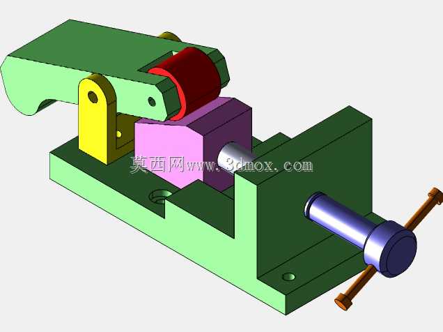 SolidWorks中夹具的设计和组装| SolidWorks教程