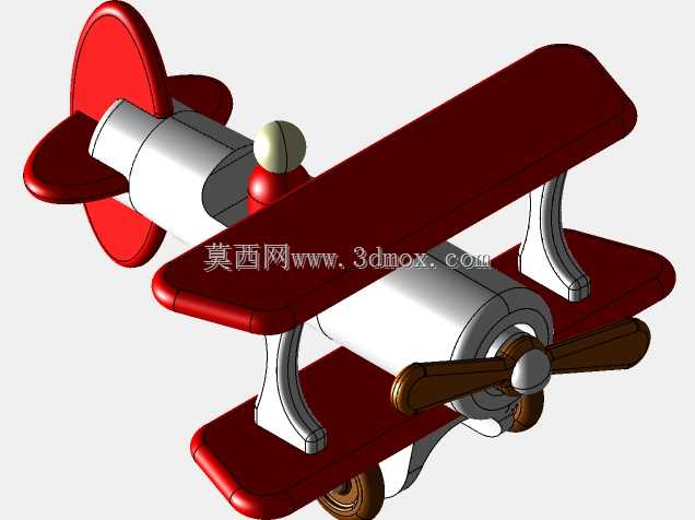 SolidWorks教程木制玩具飞机17。装配