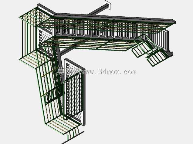 escaleras y plataforma