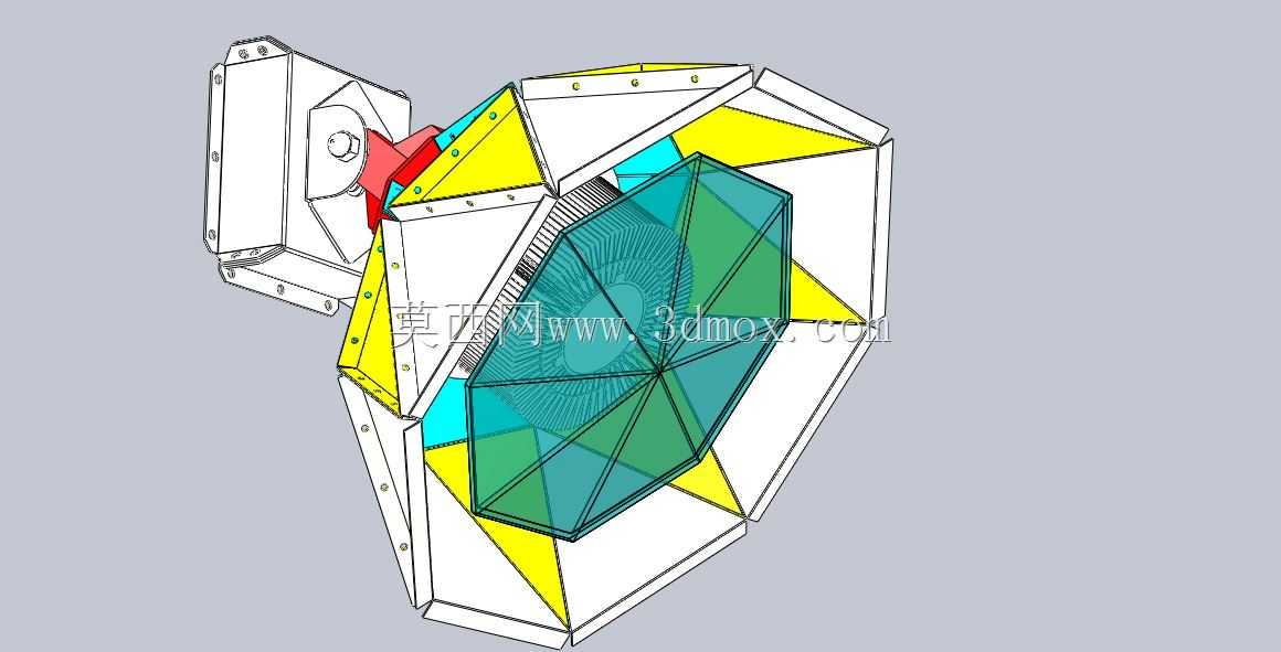 LAMPARA FRAGMENTADA 018