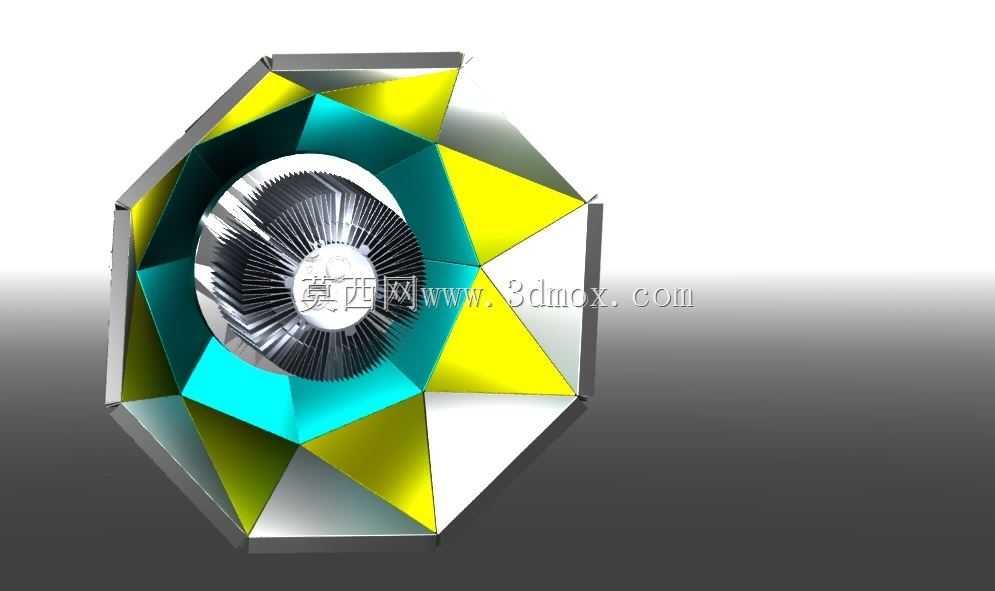 LAMPARA FRAGMENTADA 018