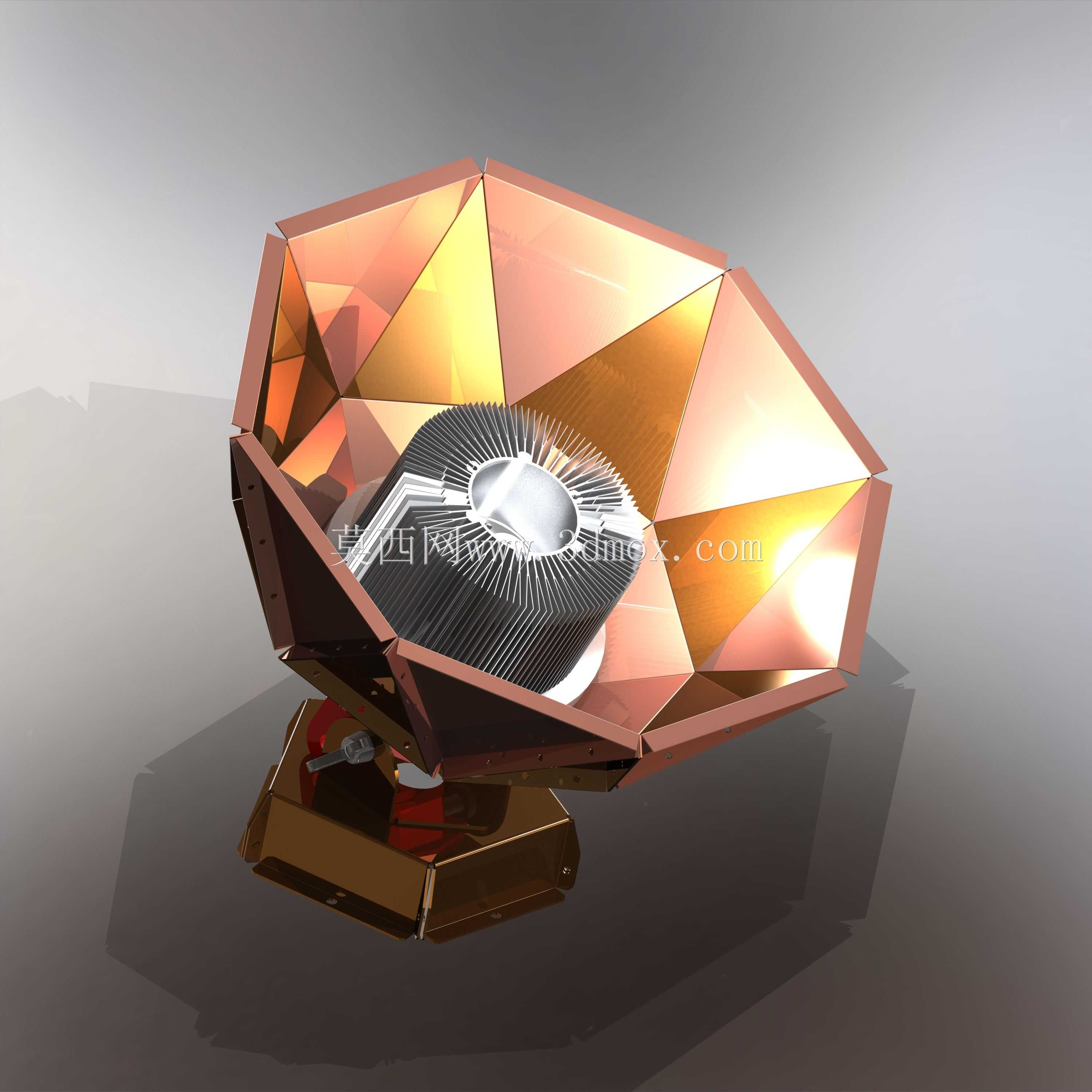 LAMPARA FRAGMENTADA 018