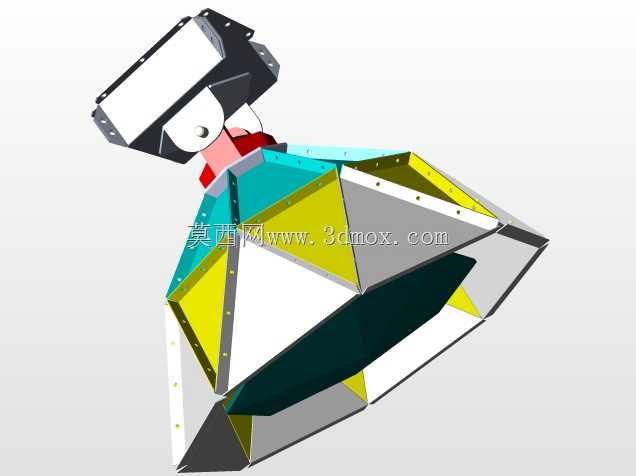 LAMPARA FRAGMENTADA 018