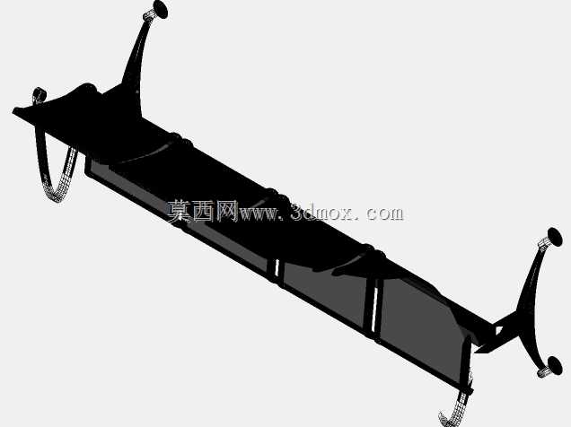 SILLA tandem cromo cuero