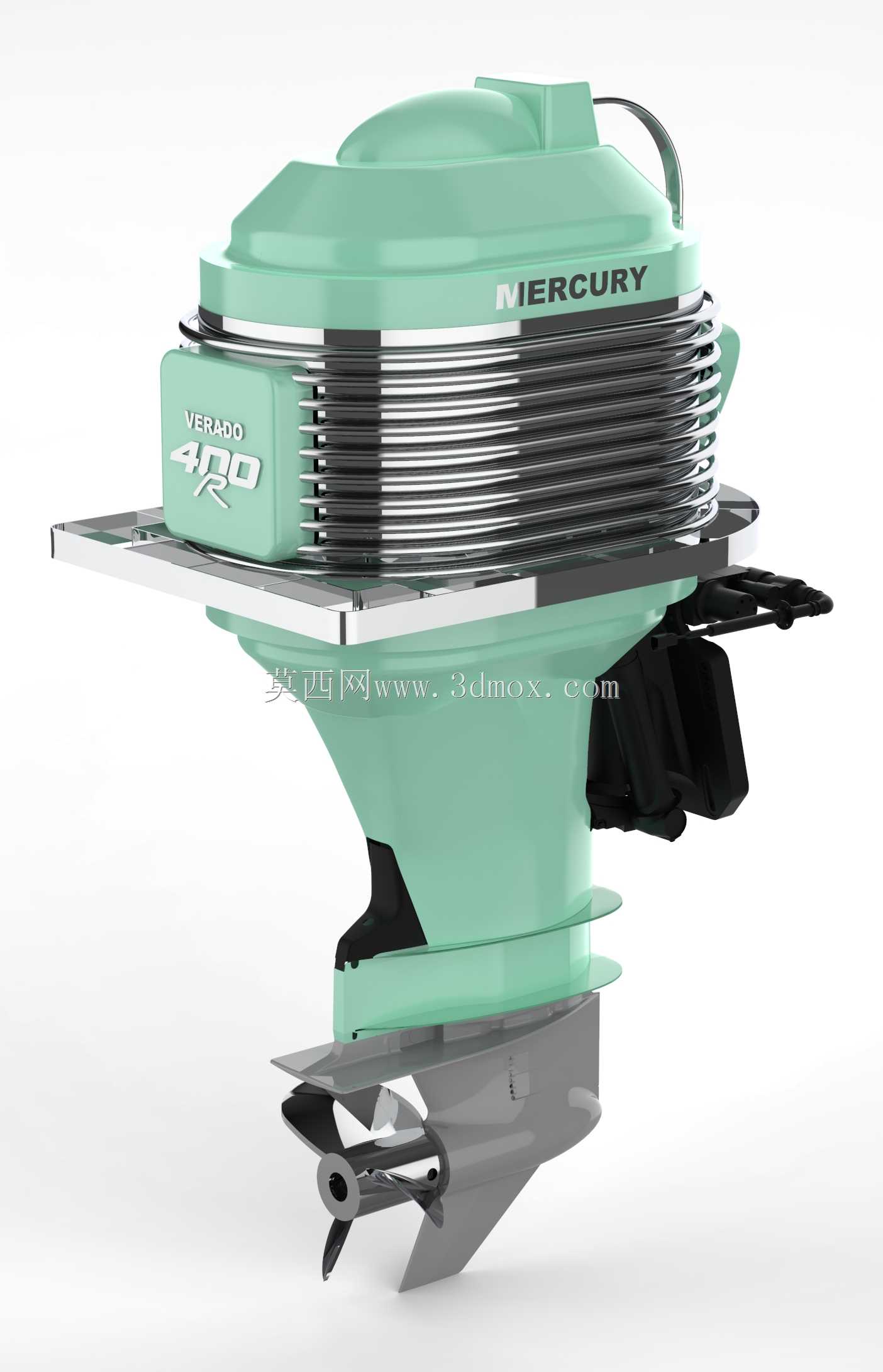 Verado 400 Hp Mercury Outboards复古版专为GATO打造