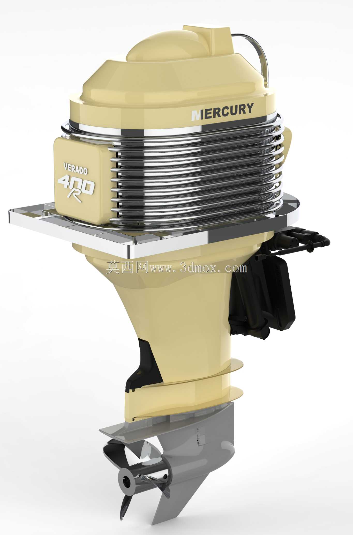 Verado 400 Hp Mercury Outboards复古版专为GATO打造