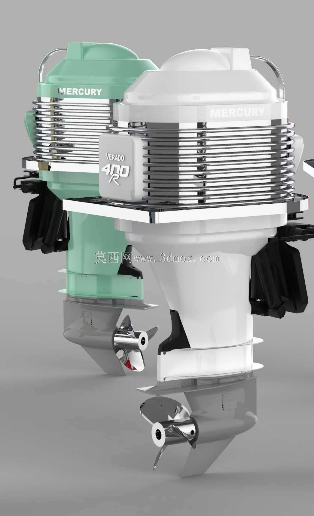 Verado 400 Hp Mercury Outboards复古版专为GATO打造