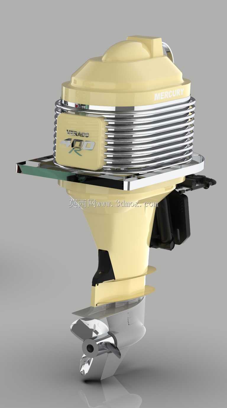 Verado 400 Hp Mercury Outboards复古版专为GATO打造