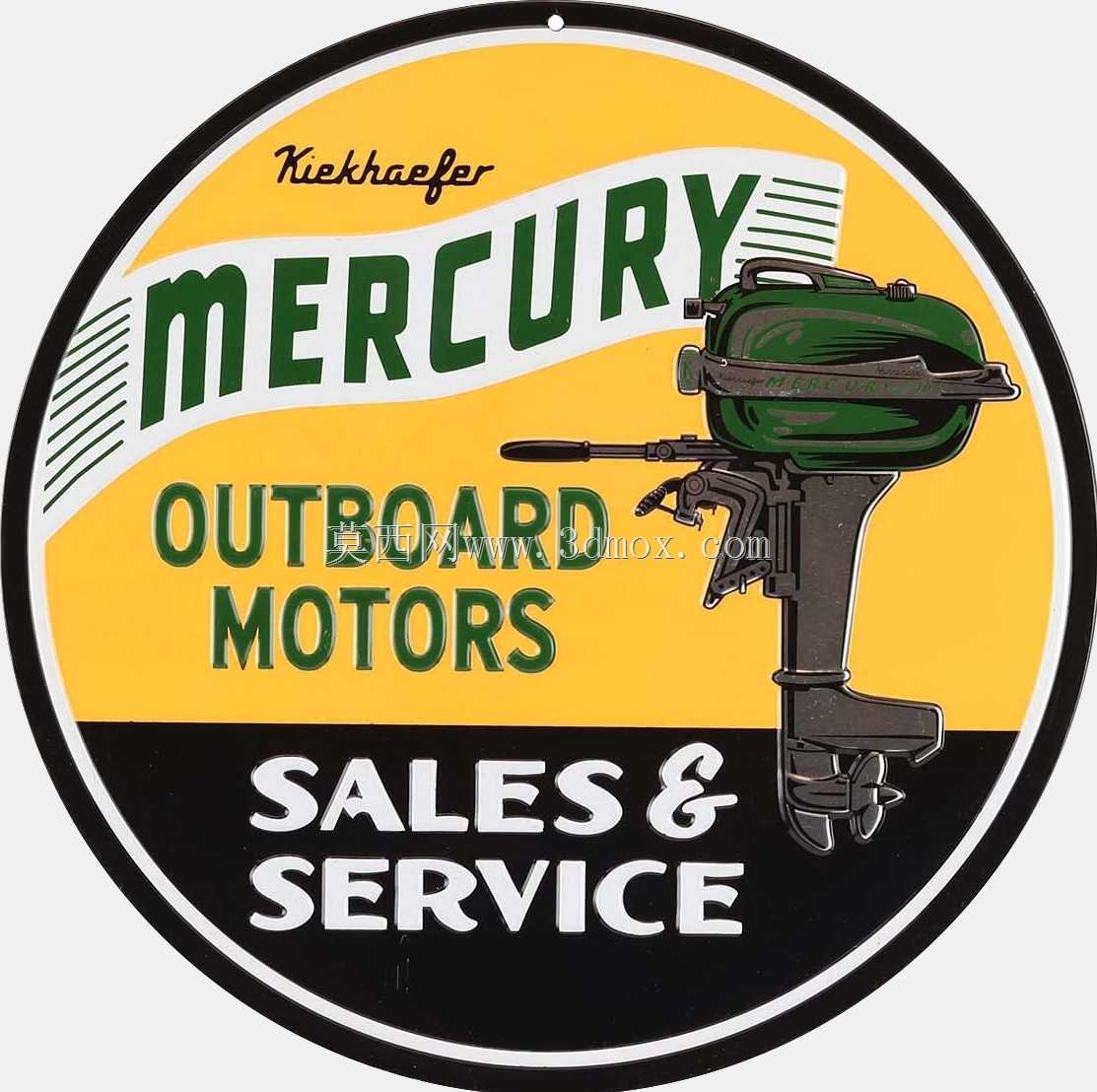 Verado 400 Hp Mercury Outboards复古版专为GATO打造