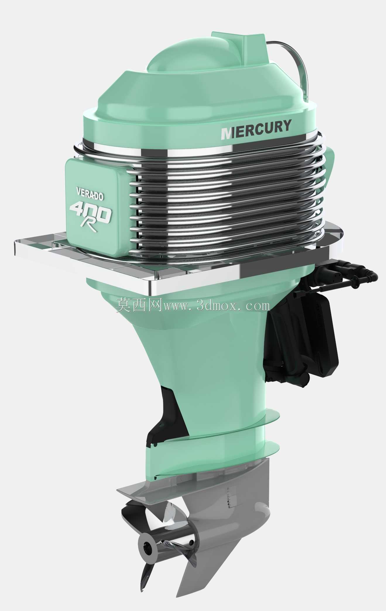Verado 400 Hp Mercury Outboards复古版专为GATO打造