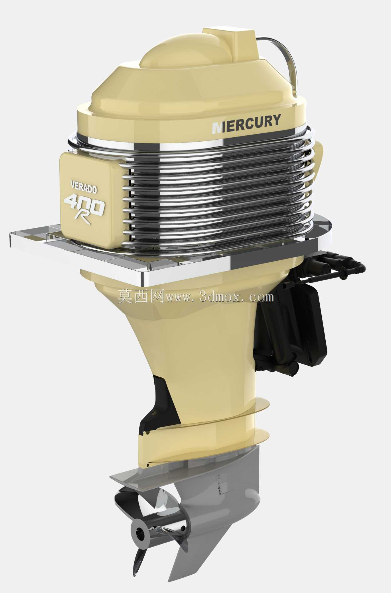 Verado 400 Hp Mercury Outboards复古版专为GATO打造