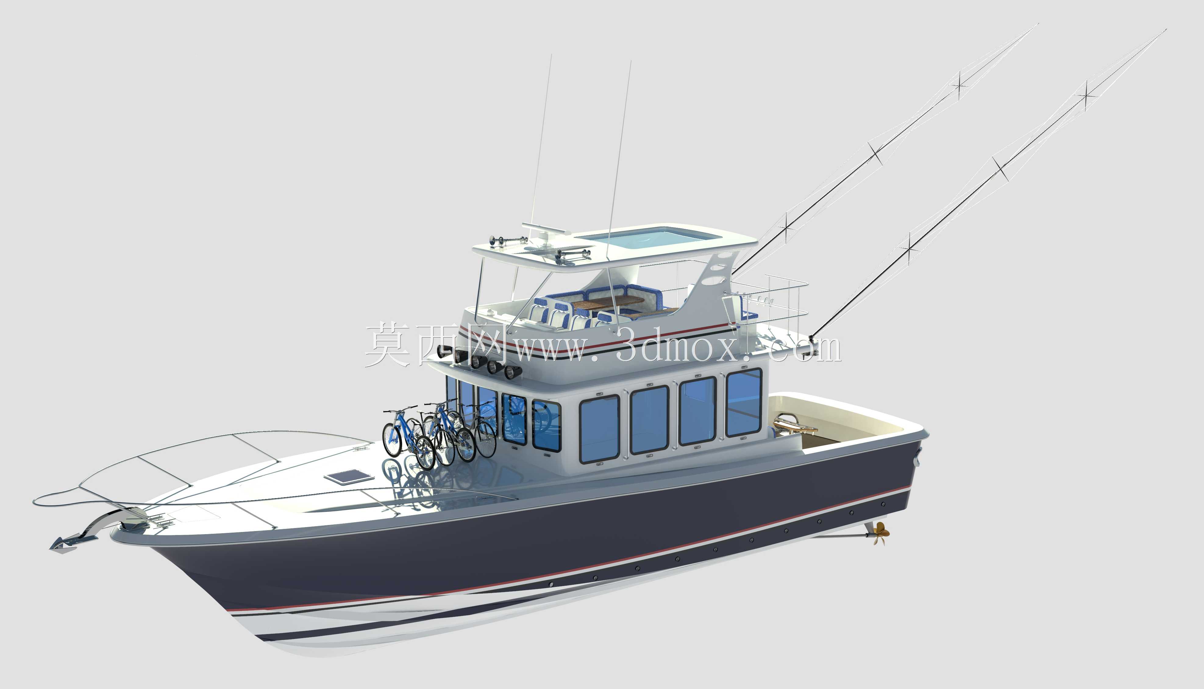 天文台Yatch Gato我也不提供船体,因为这是一个客户工作抱歉伙计们
