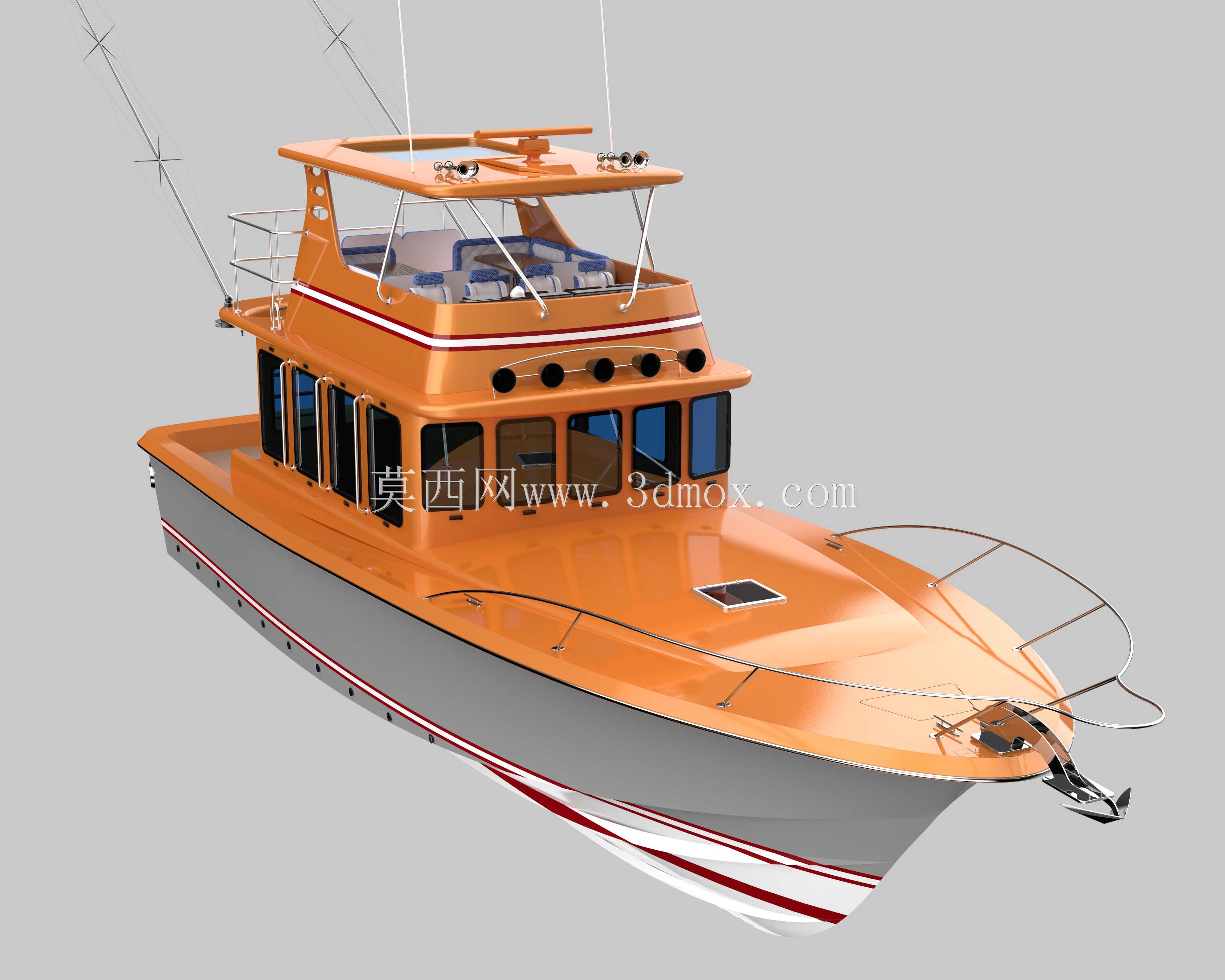 天文台Yatch Gato我也不提供船体,因为这是一个客户工作抱歉伙计们