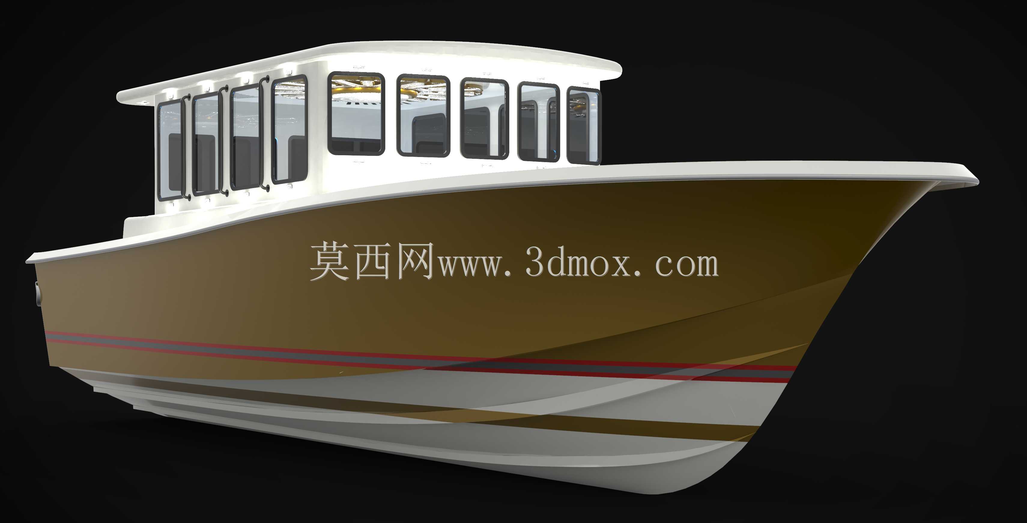 天文台Yatch Gato我也不提供船体,因为这是一个客户工作抱歉伙计们