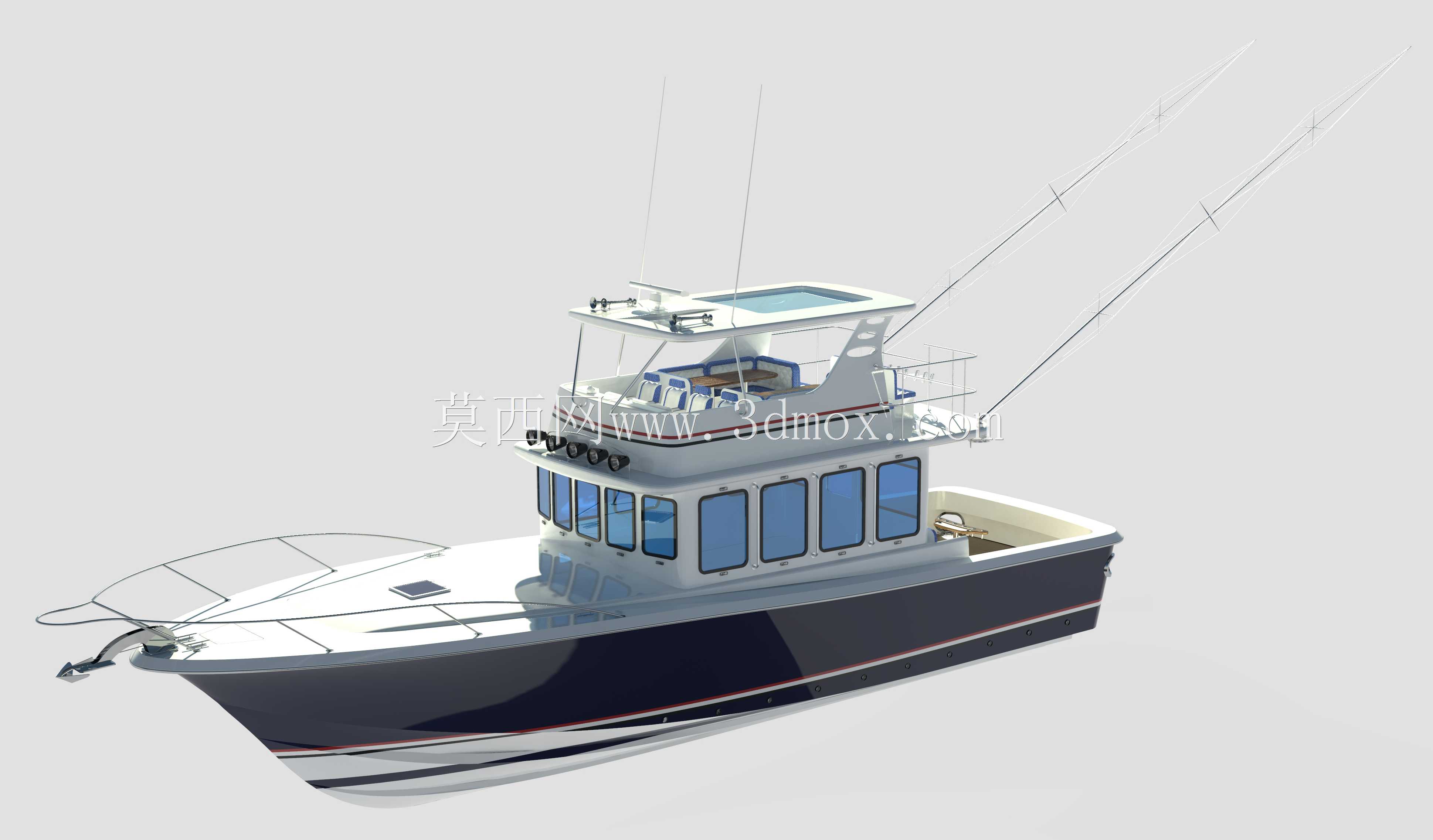 天文台Yatch Gato我也不提供船体,因为这是一个客户工作抱歉伙计们