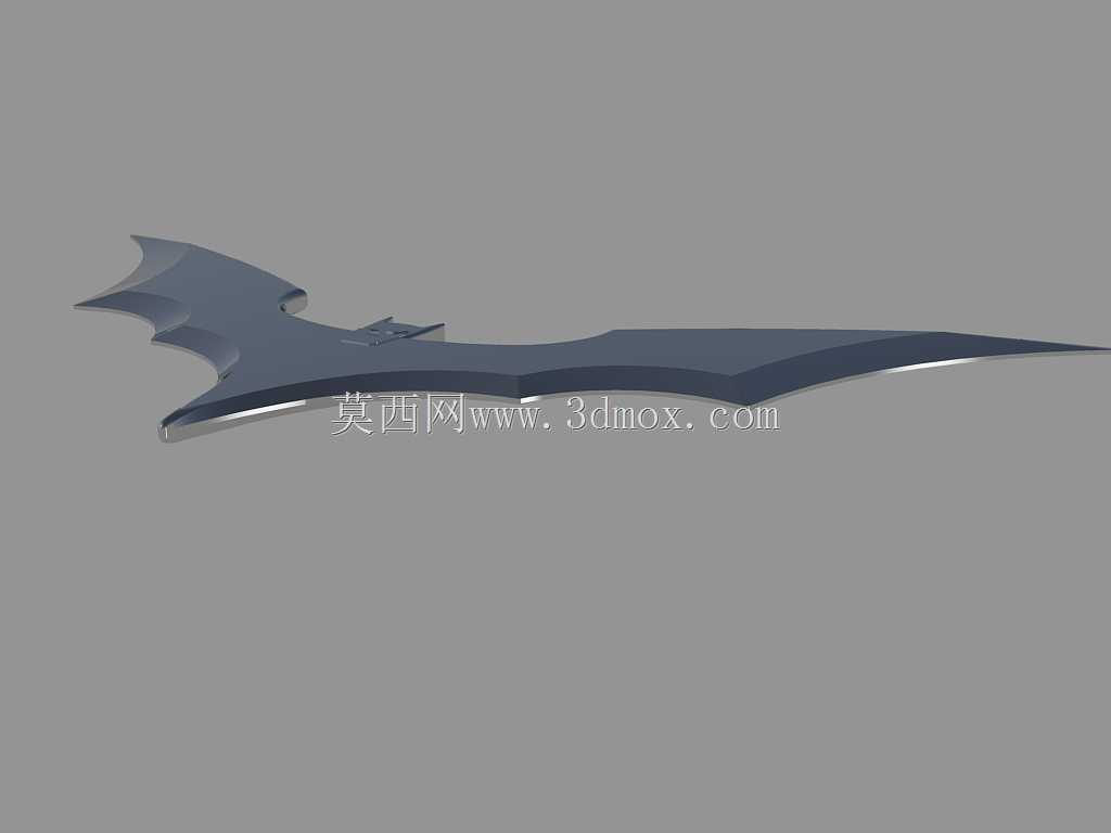 蝙蝠侠形状的塑料shuriken
