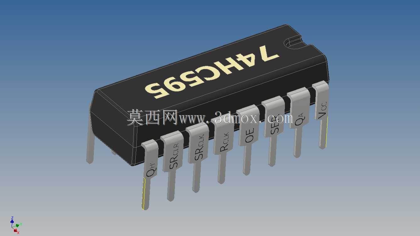 16针DIP IC(74HC595)