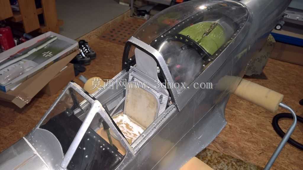 CARF P-51D野马的1/4比例3D模型