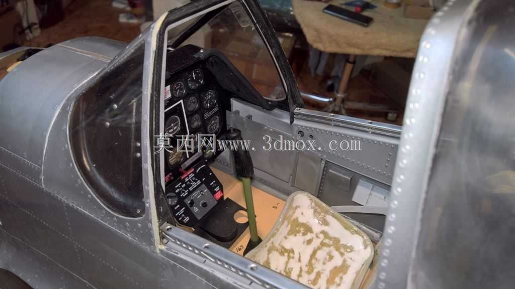 CARF P-51D野马的1/4比例3D模型
