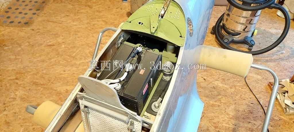 CARF P-51D野马的1/4比例3D模型