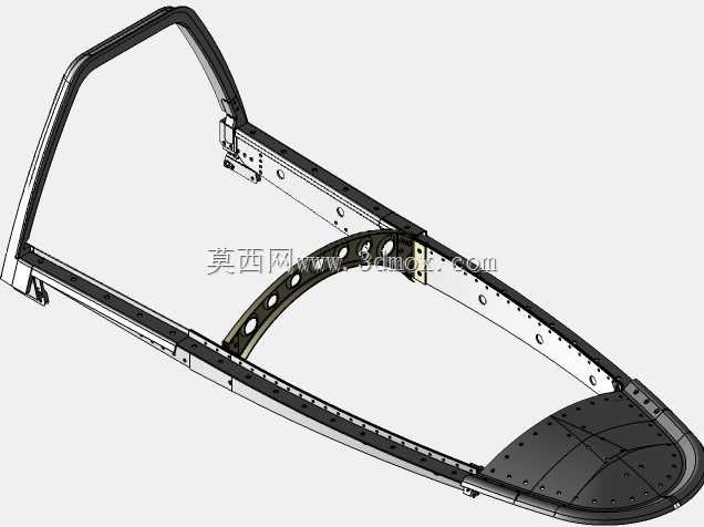 CARF P-51D野马的1/4比例3D模型