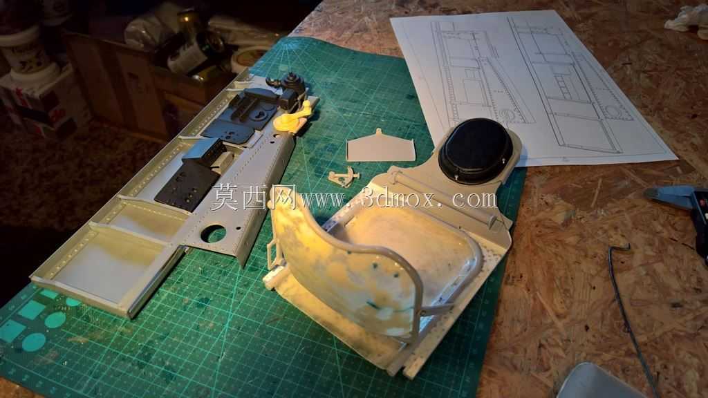 CARF P-51D野马的1/4比例3D模型