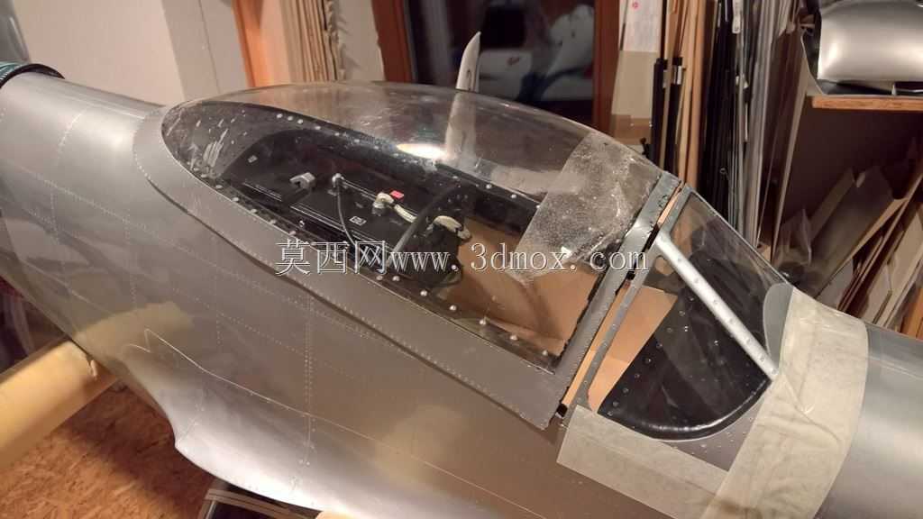 CARF P-51D野马的1/4比例3D模型