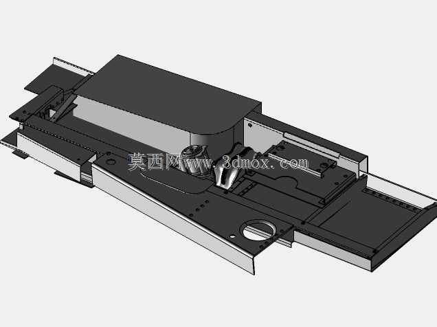 CARF P-51D野马的1/4比例3D模型