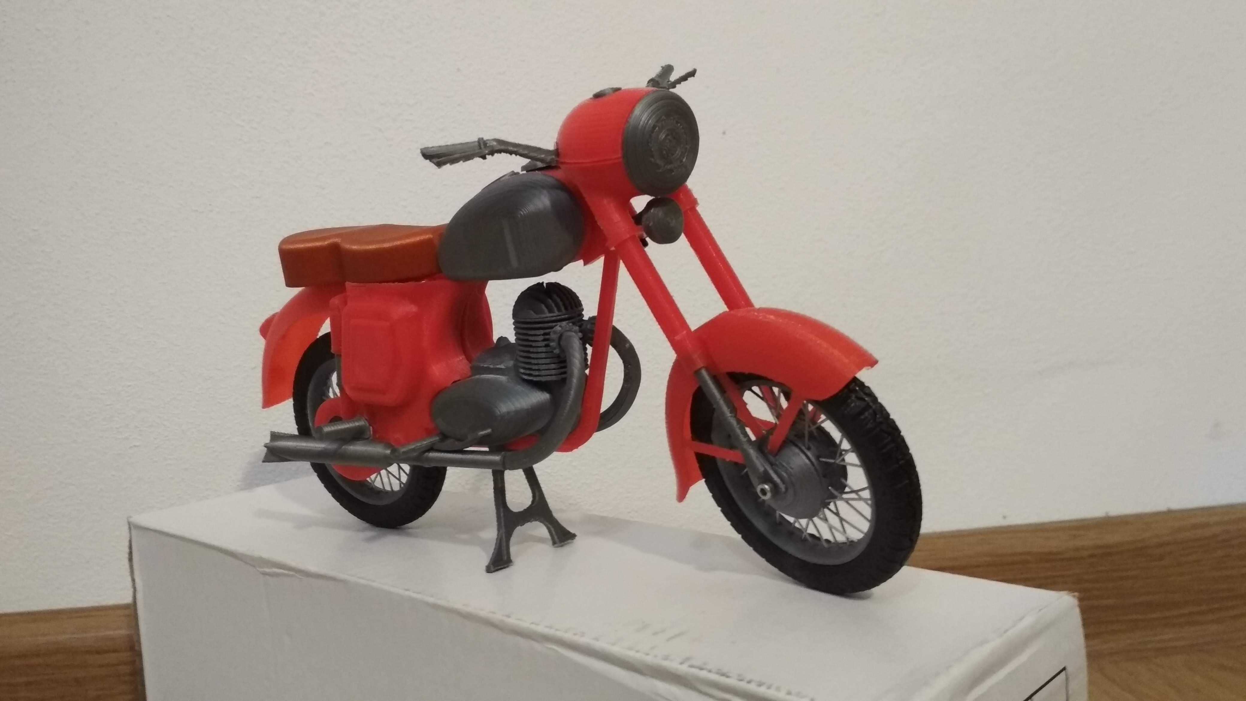爪哇250 3D打印