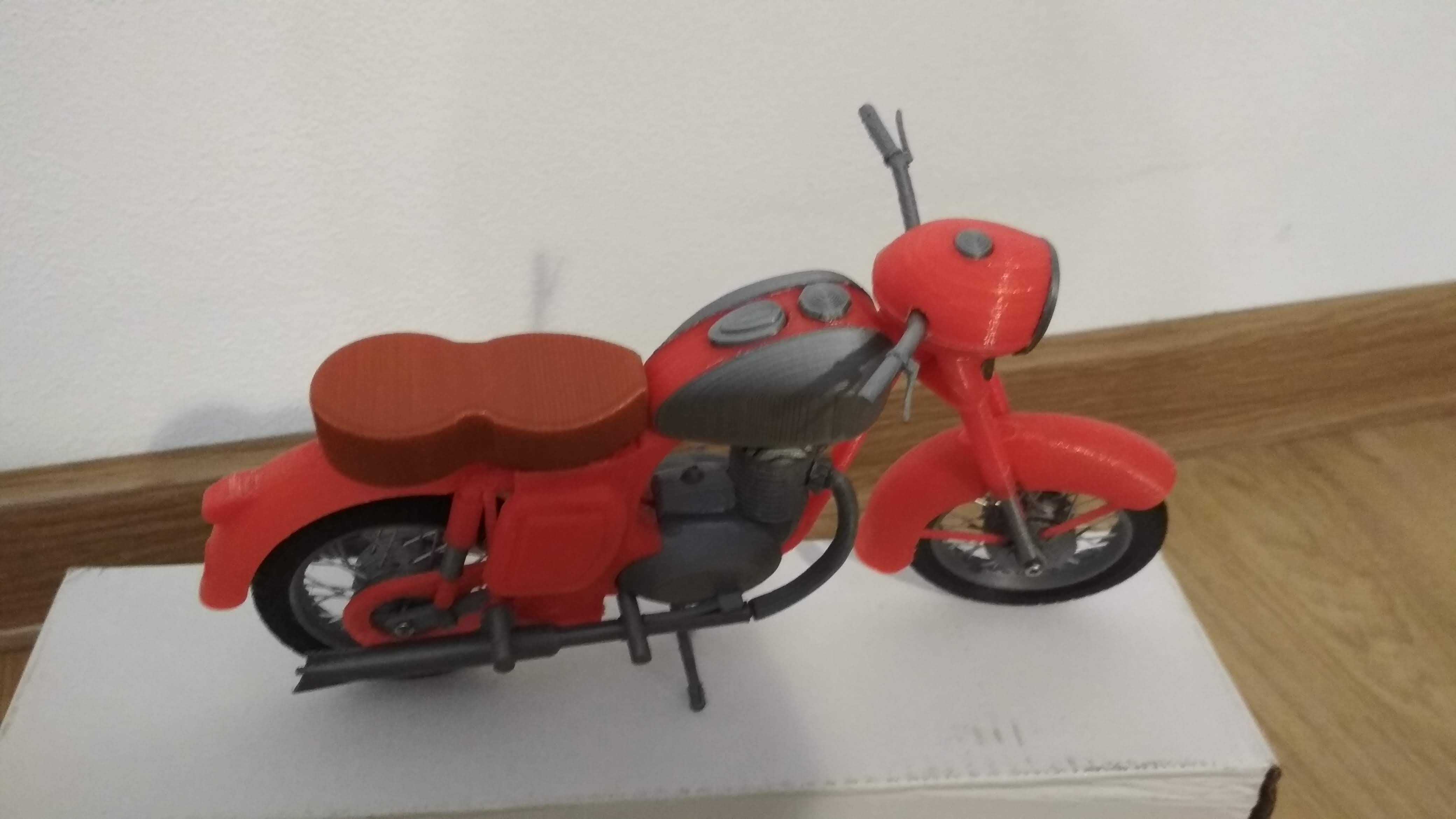 爪哇250 3D打印