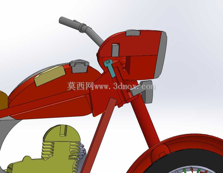 爪哇250 3D打印