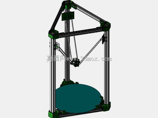 坚固的Delta 3D打印机