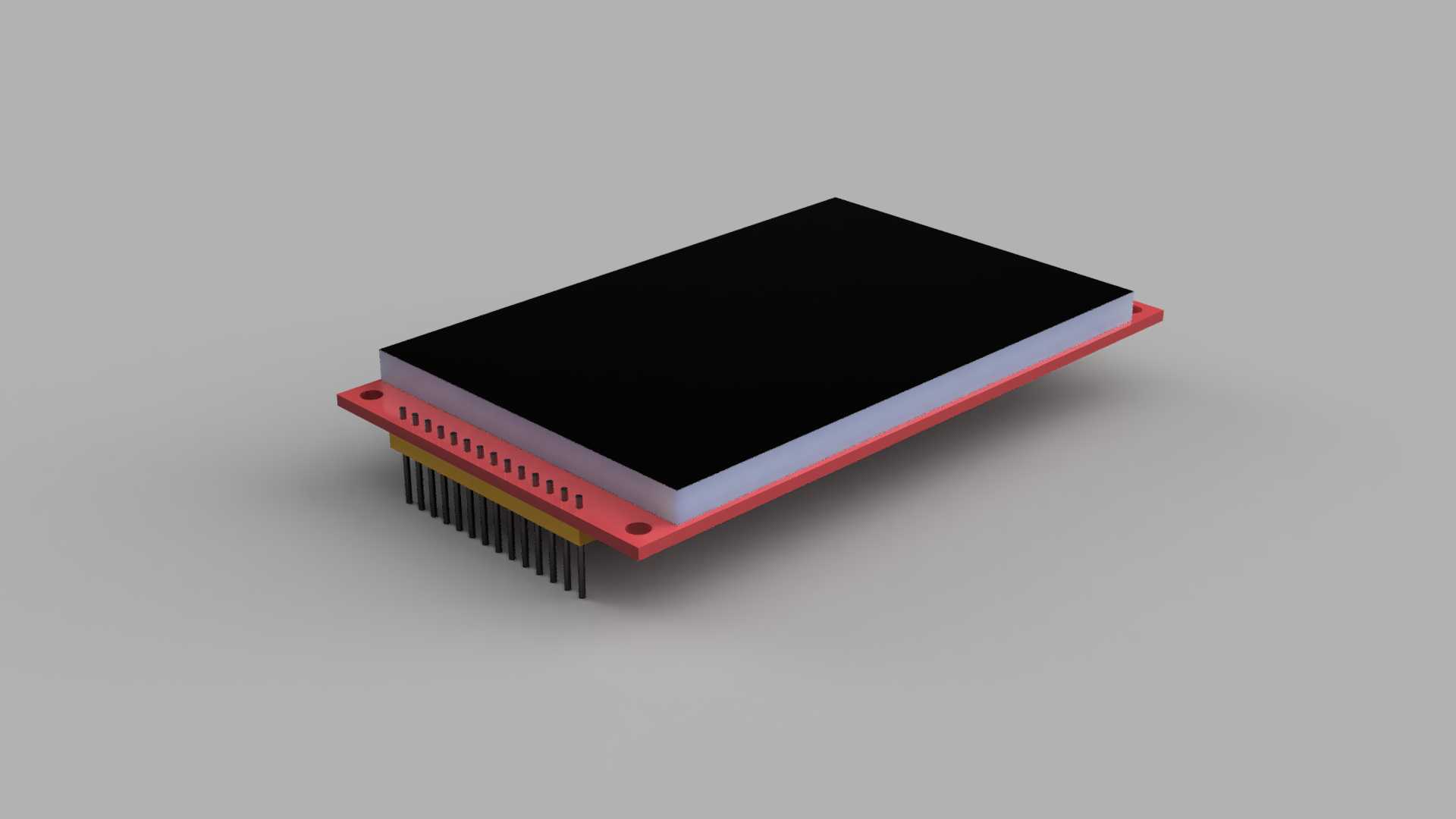 3.5英寸LCD显示模块SPI TFT ILI9488 65K彩色可扩展屏幕面板HD v1。步