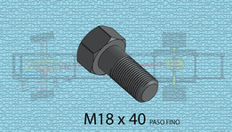 ��˨M18 x 40 paso 1,5