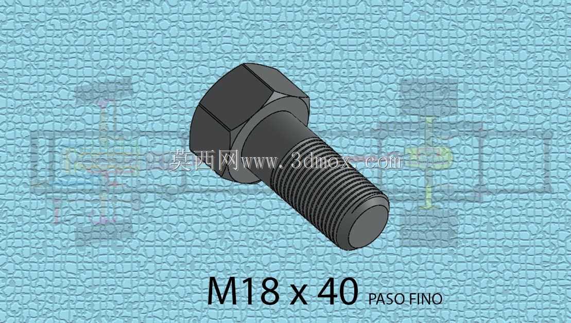 ��˨M18 x 40 paso 1,5