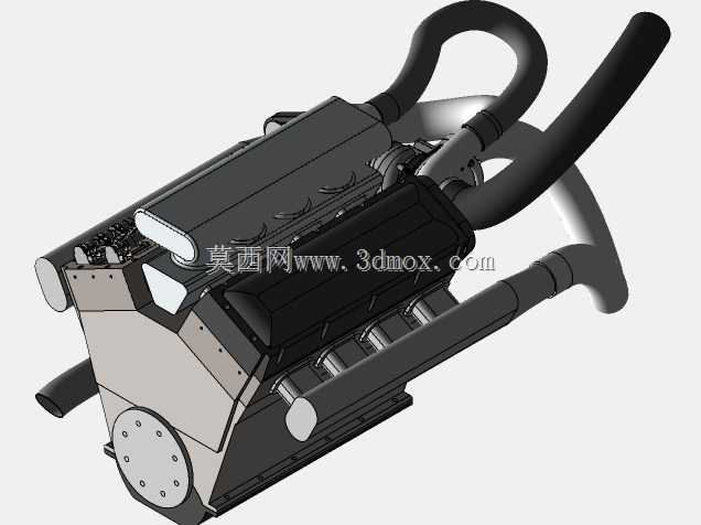 Motor_V8_SOLIDWORKS 2020
