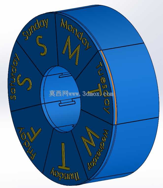 可分离柱箱组件Solidworks