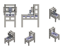 �̶�����DIY CNC 460x500mm