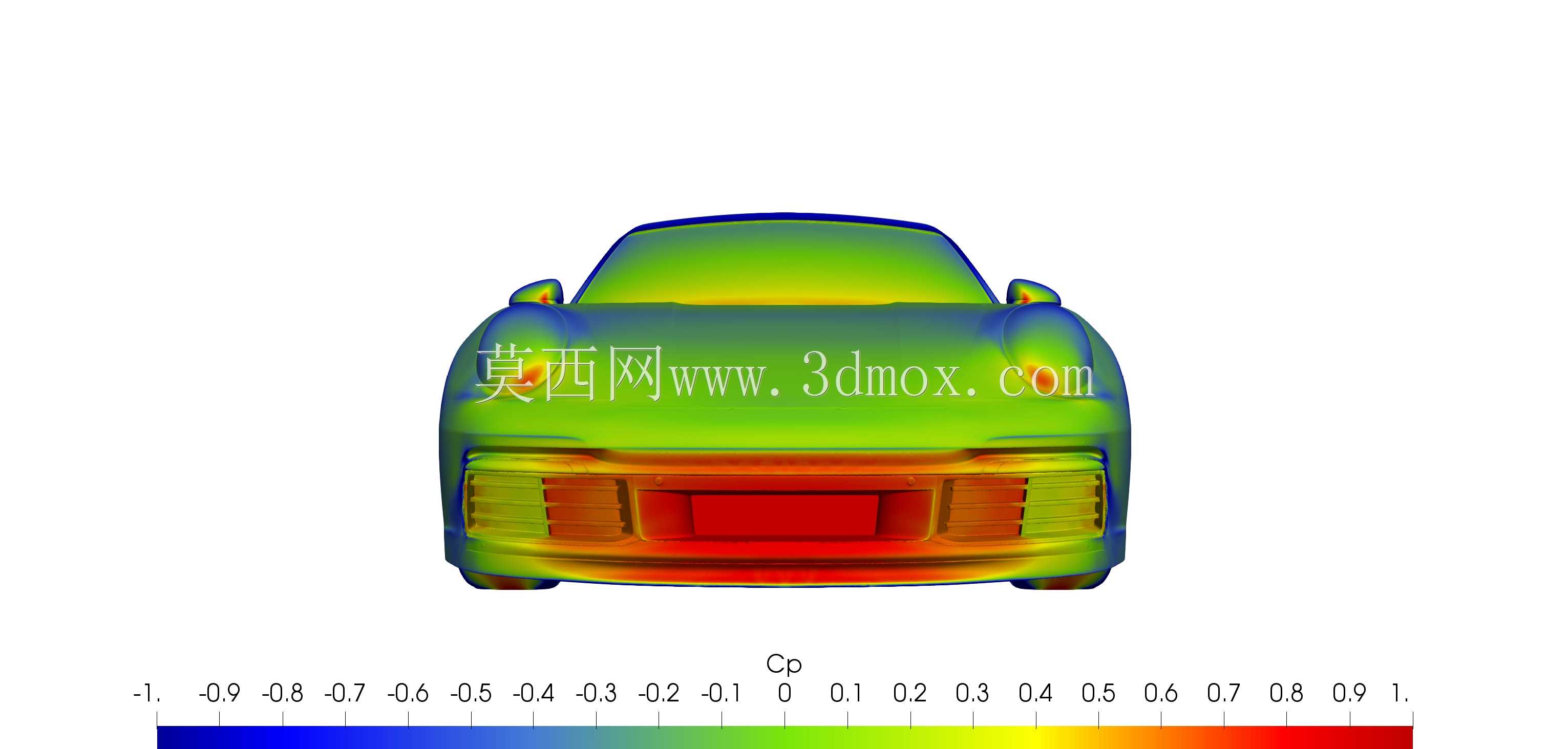 保时捷911 carrera S solid for CFD或3D打印3D模型