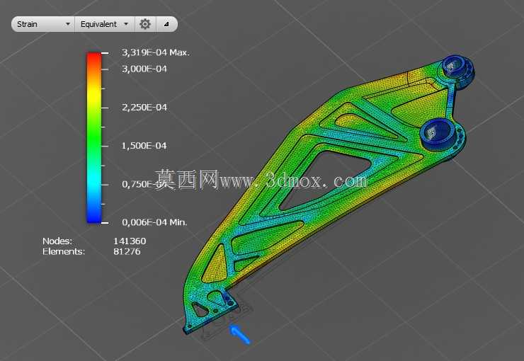 AUTODESK arm��25.7���FOS 3.4��