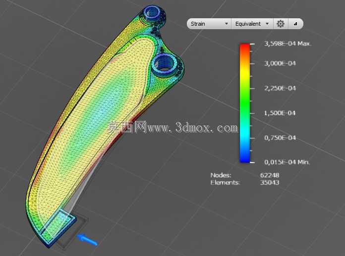 AUTODESK arm(21公斤,FOS 3.06)
