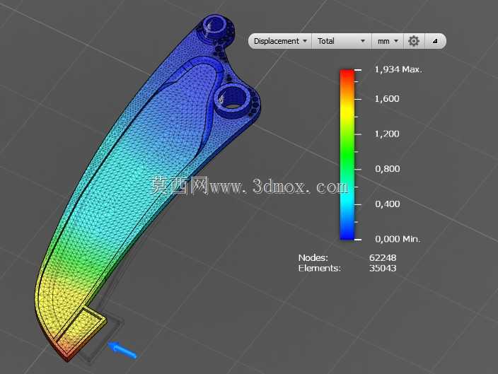 AUTODESK arm(21公斤,FOS 3.06)