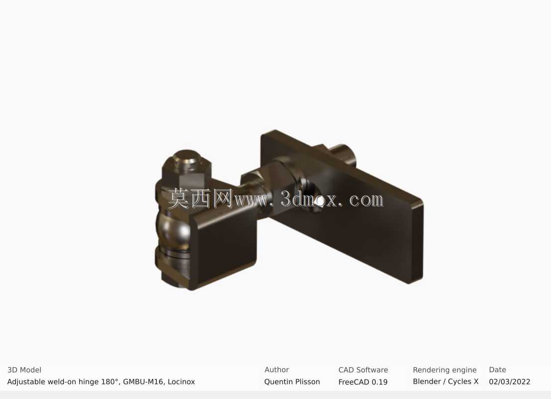 �����ϵĿɵ�����180�㣬GMBU-M16��Locinox