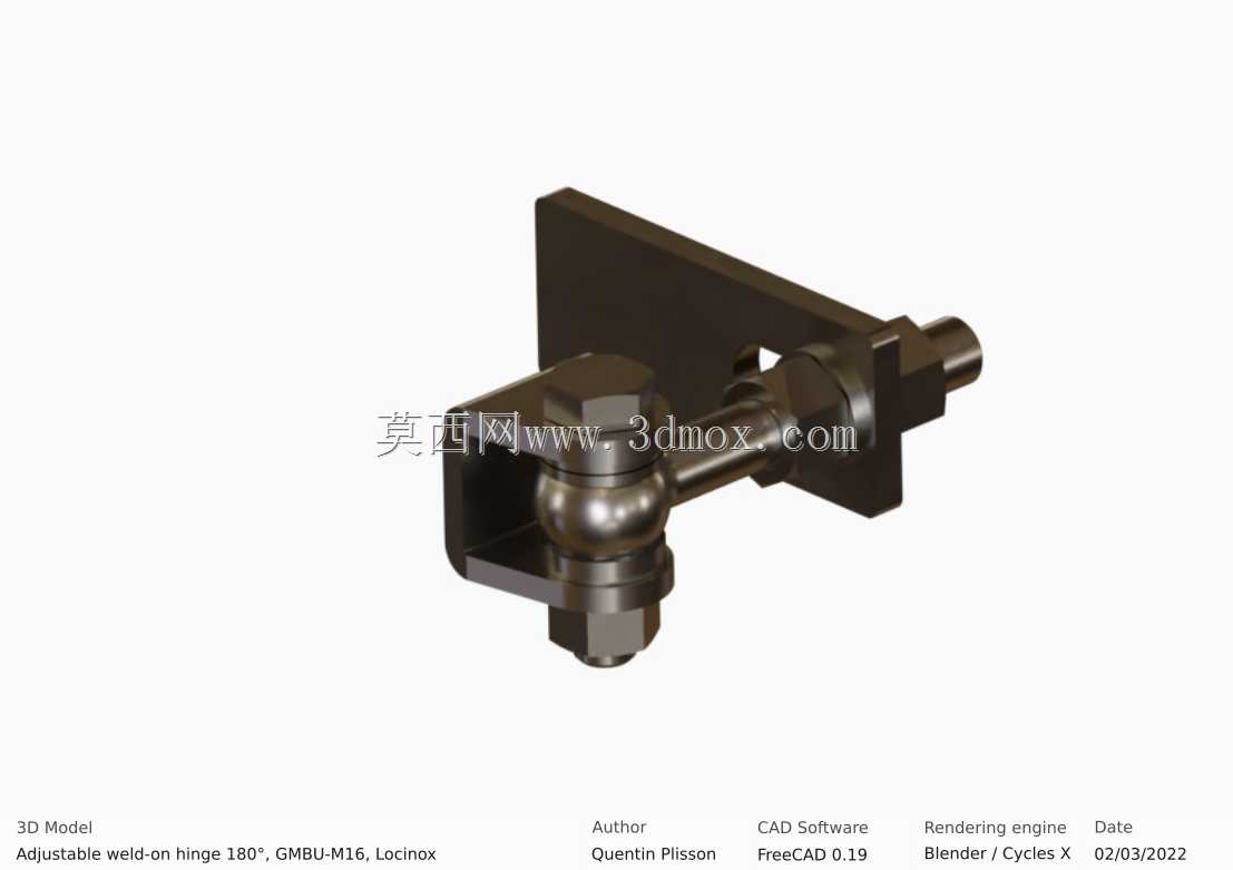 �����ϵĿɵ�����180�㣬GMBU-M16��Locinox