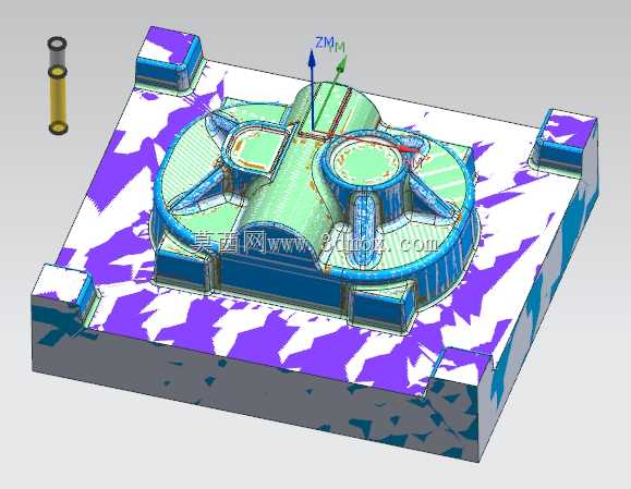 L?p Trình NX CAM |铣削3D模具\u0026模具-第10部分| Vericut仿真uuu检查G代码